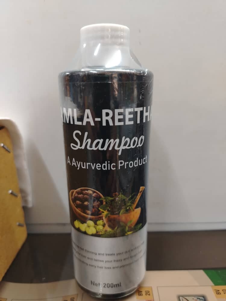 Amla-Reetha Ayurvedic Shampoo thumbnail 2