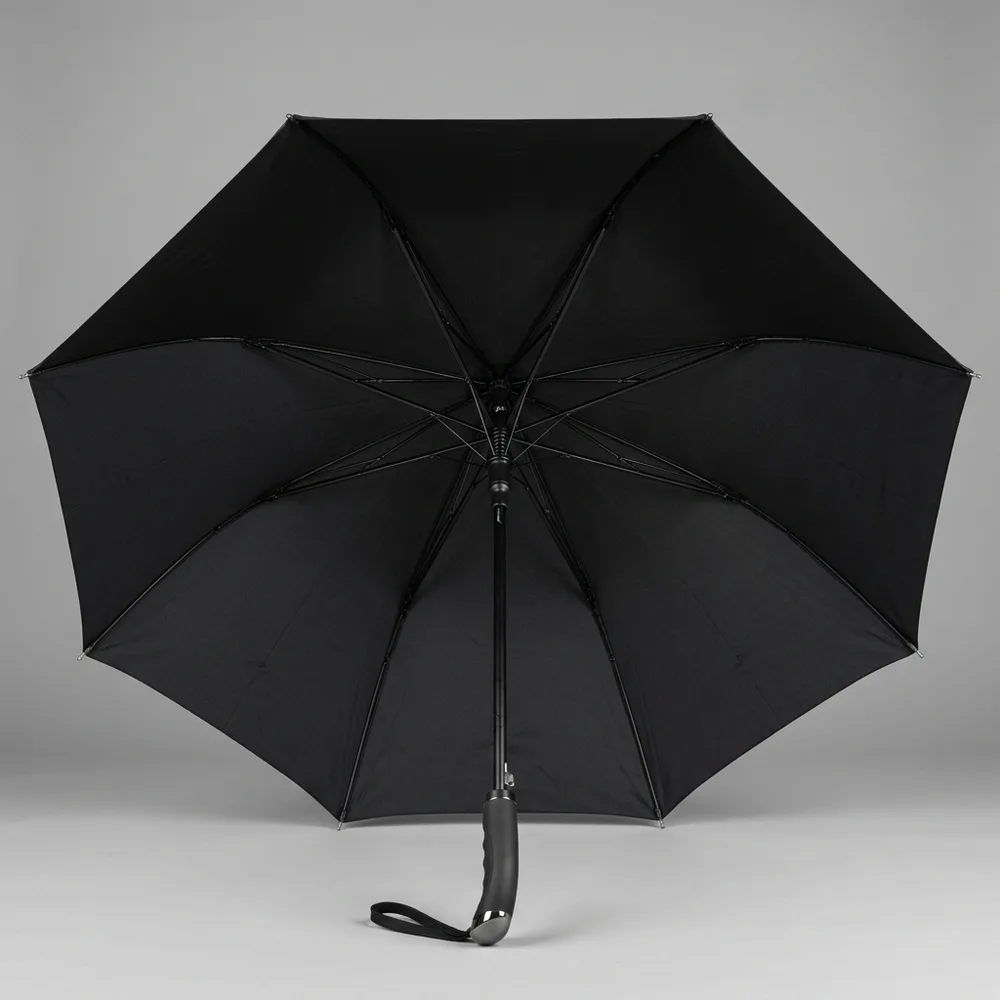BLACK FOLDING UMBRELLA