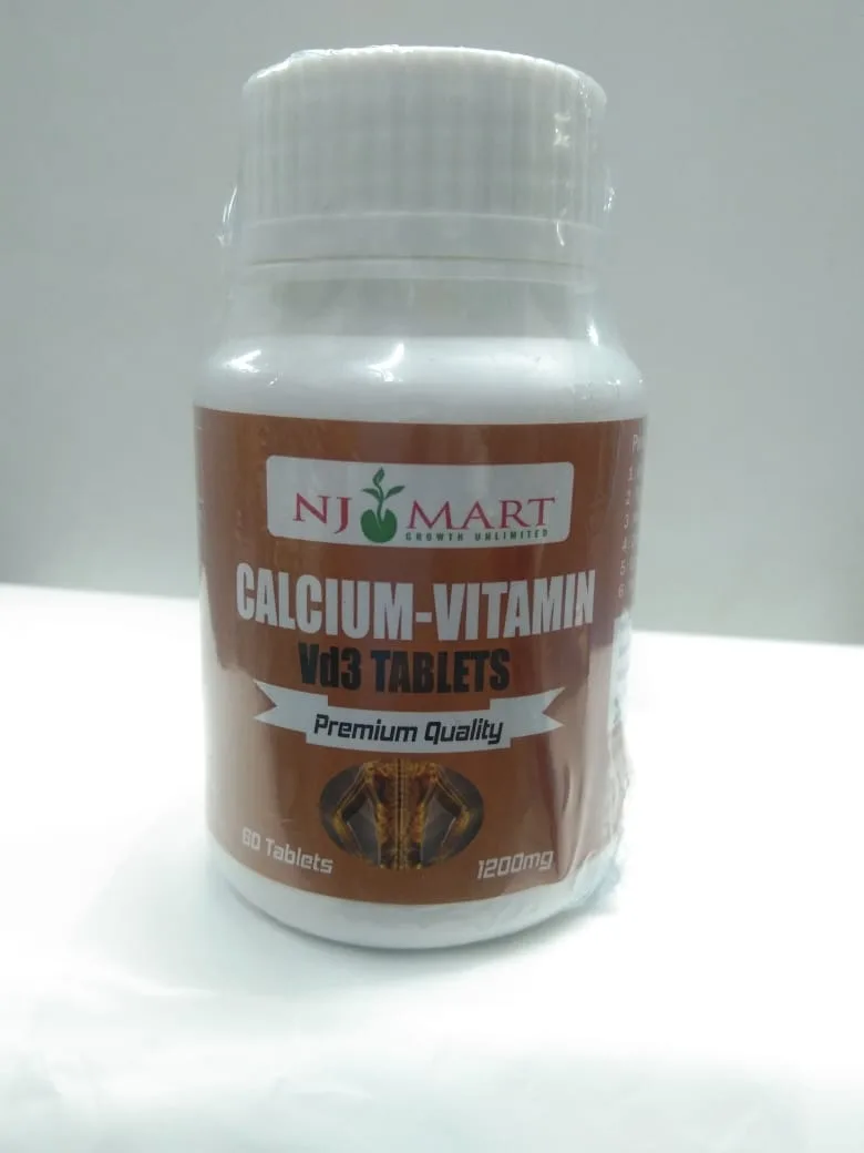 NJ Mart Calcium-Vitamin Vd3 Tablets