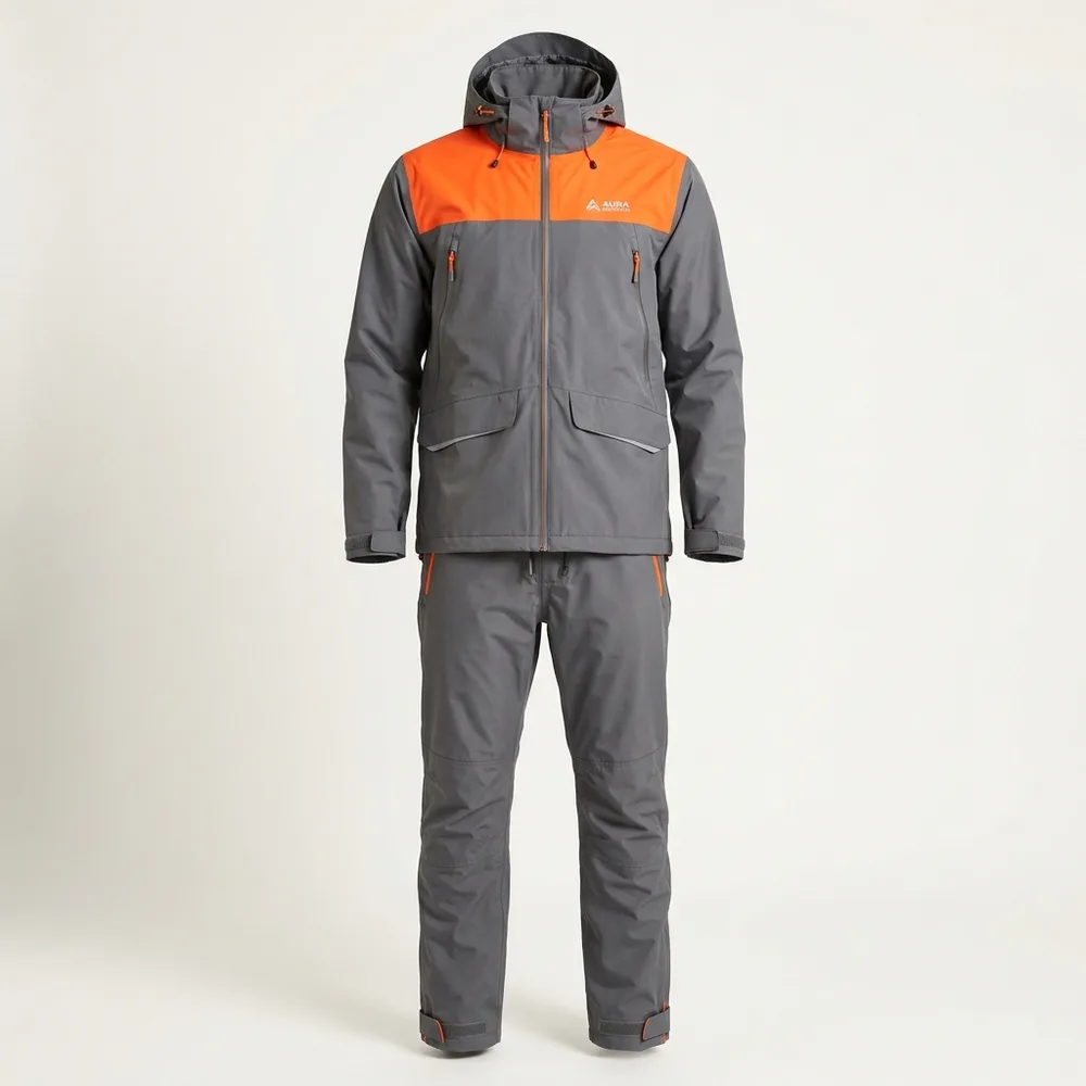 Solid Men's Raincoat