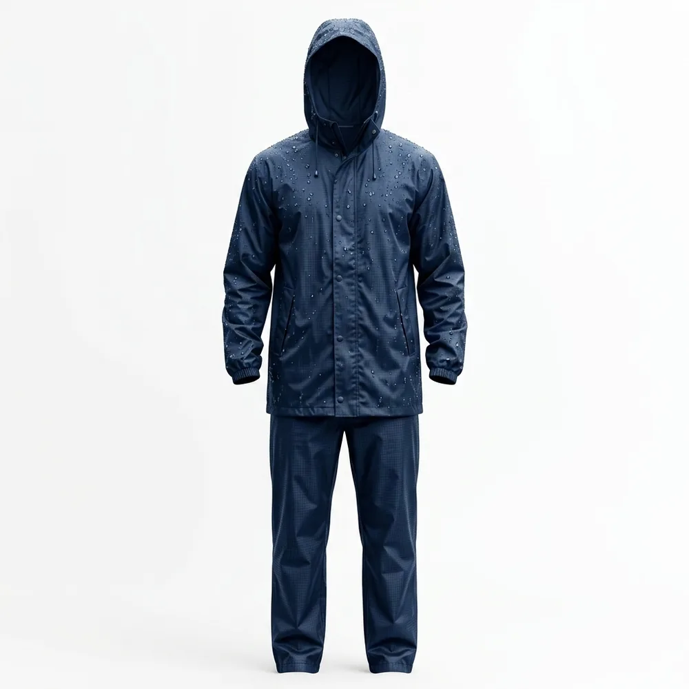 Solid Mens Raincoat